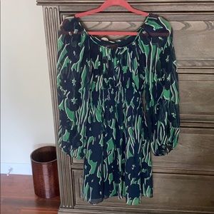 BCBG Max Azria puff sleeve dress